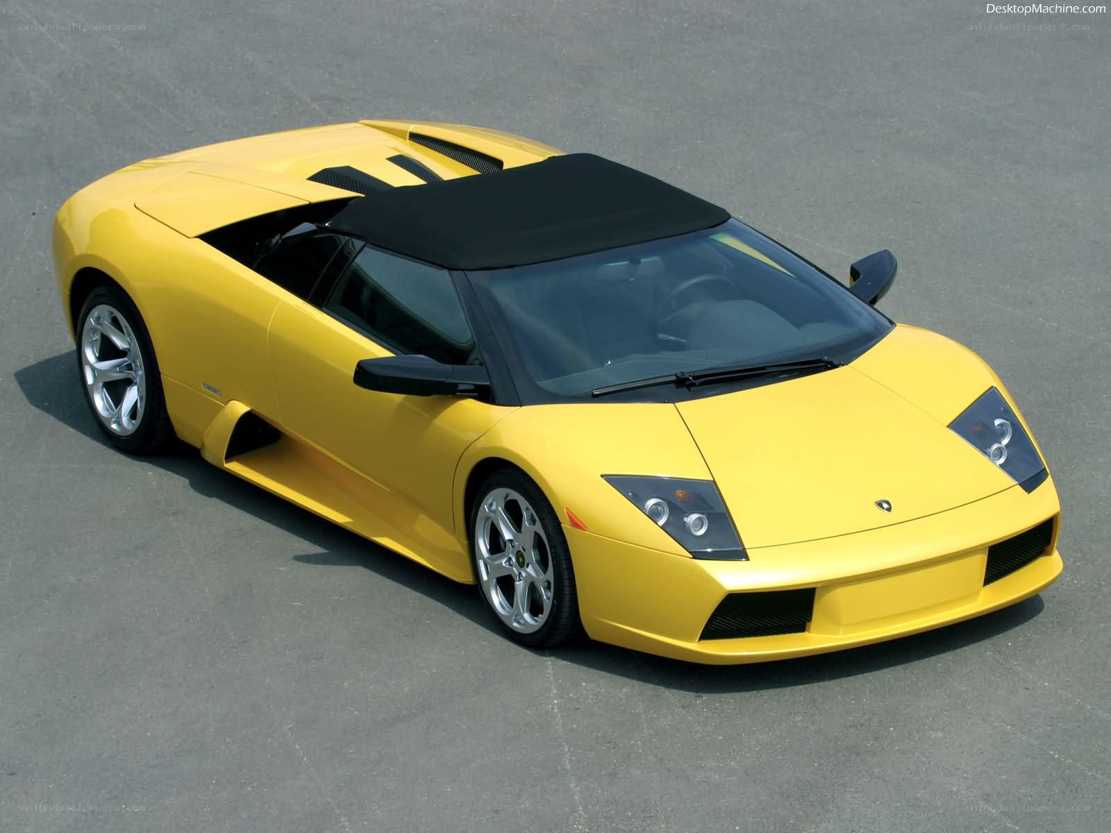 Yellow Lamborghini Murcielago