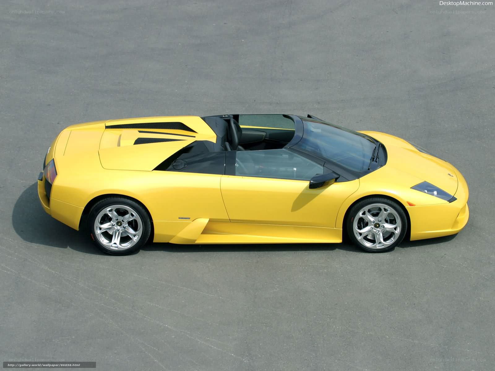 yellow lamborghini roadster