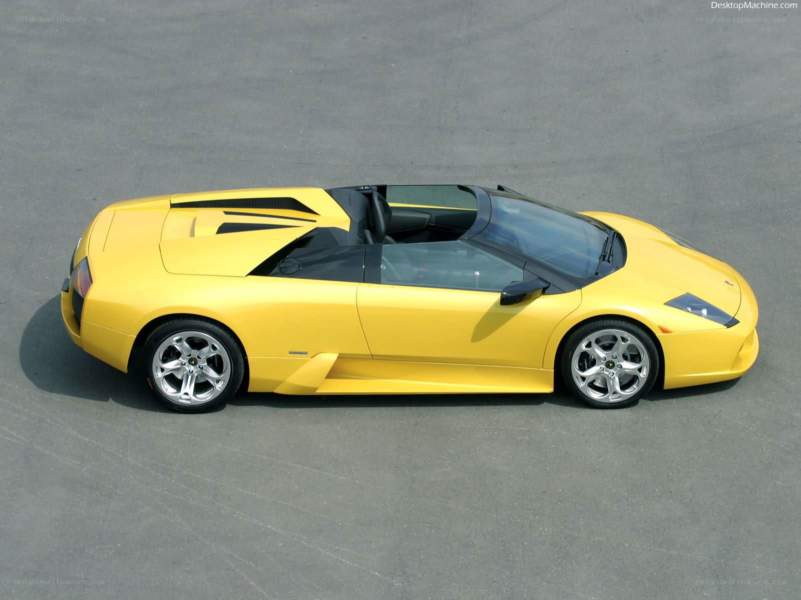 yellow lamborghini roadster