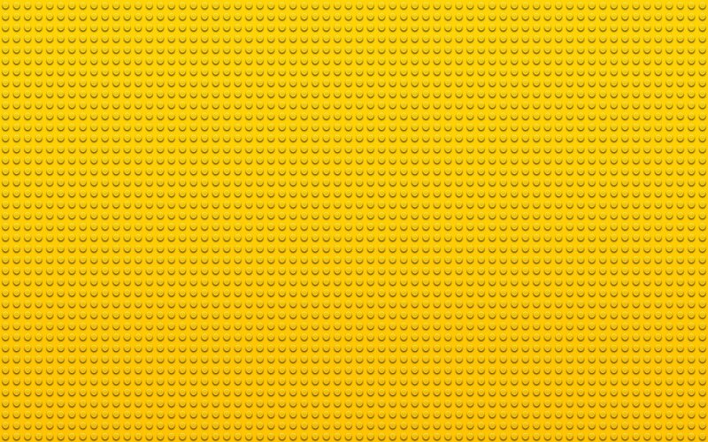 yellow lego baseplate