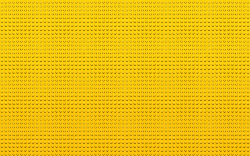 yellow lego baseplate