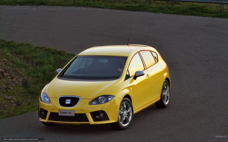Yellow Leon FR Car