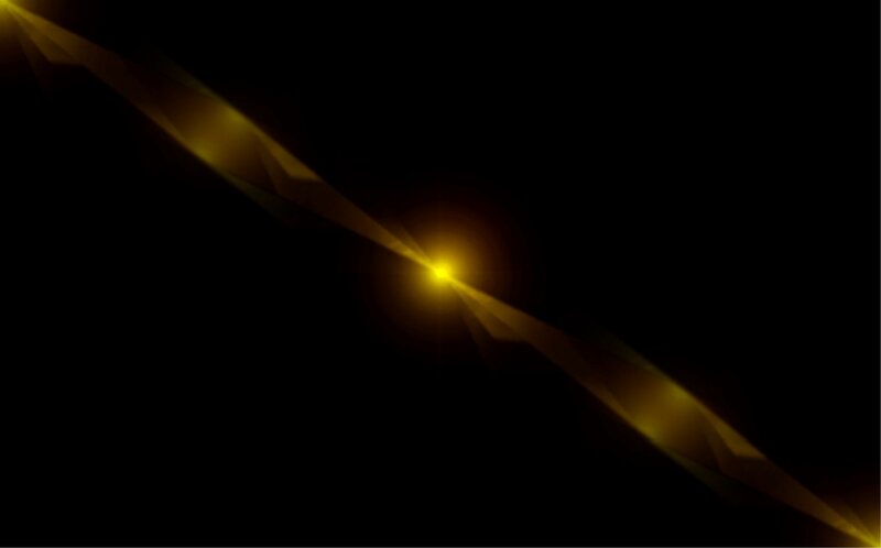 Yellow Light Beam — Black