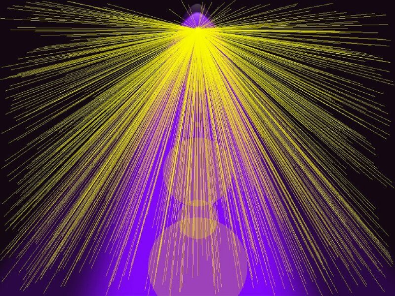 Yellow Light Beams