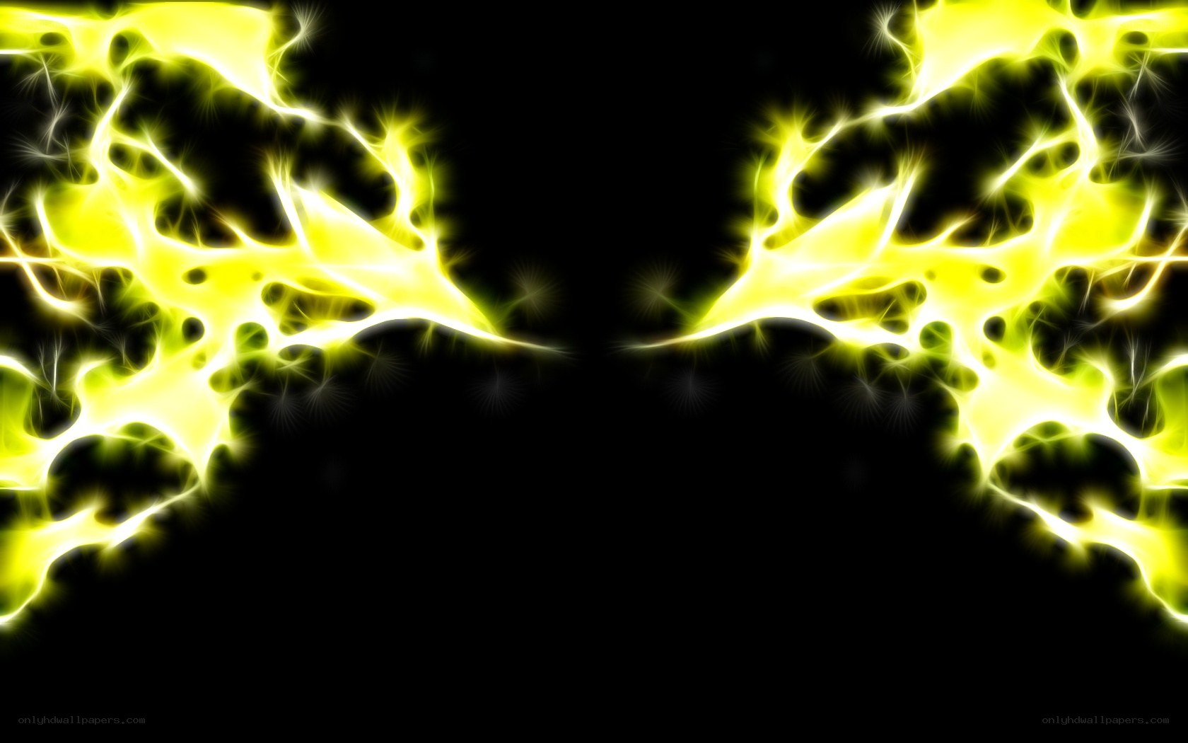 yellow lightning energy