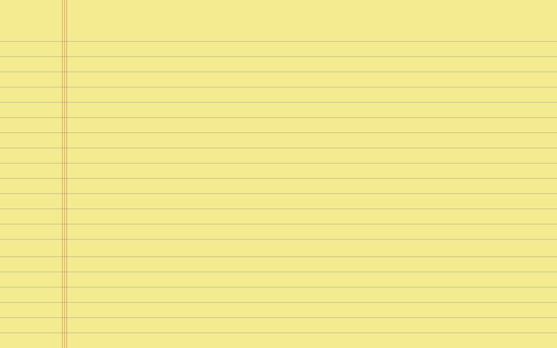 Yellow Lined Paper — Neutral