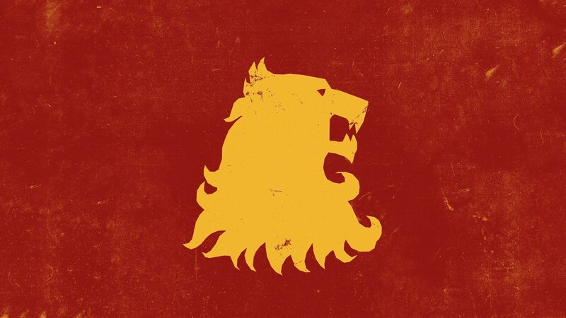Yellow Lion Head