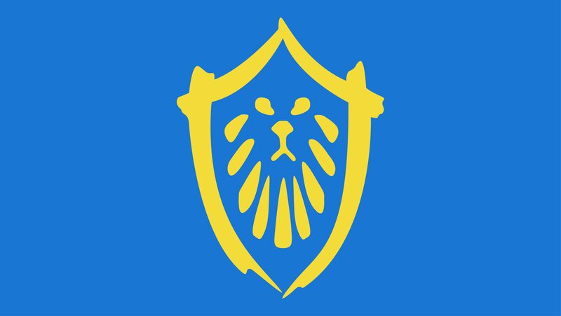 Yellow Lion Shield