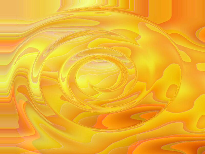 Yellow Liquid Swirl