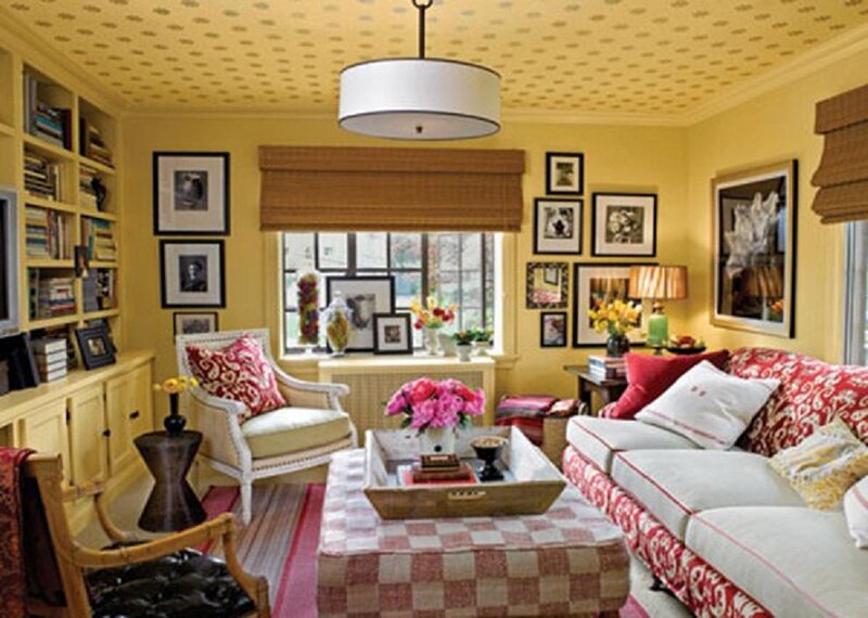 Yellow Living Room