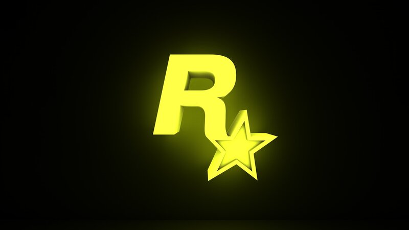 Yellow Logo on Black — Dark