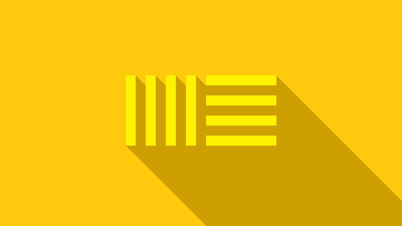 Yellow Logo on Yellow Background