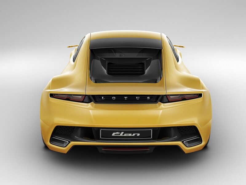 Yellow Lotus Elan Car — Modern