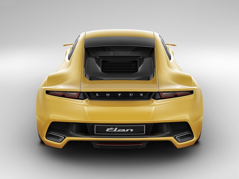 Yellow Lotus Elan Car