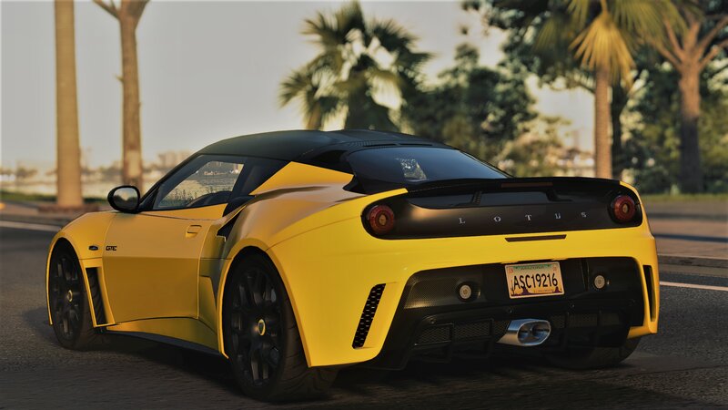 Yellow Lotus Sports Car — Calm