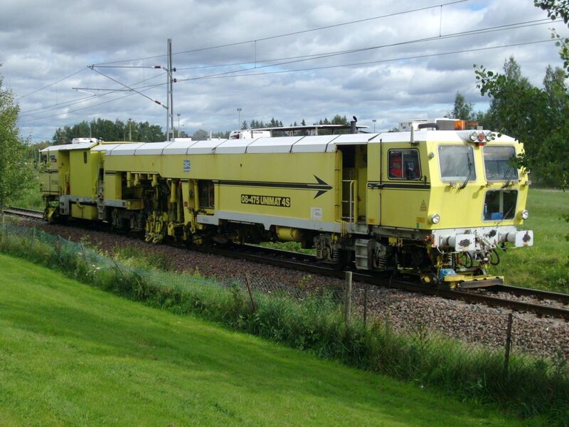 Yellow Maintenance Train
