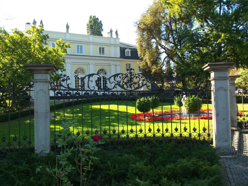 Yellow Mansion with Garden