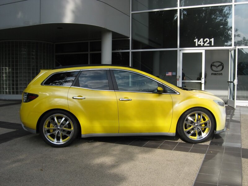 Yellow Mazda Concept Car — Neutral
