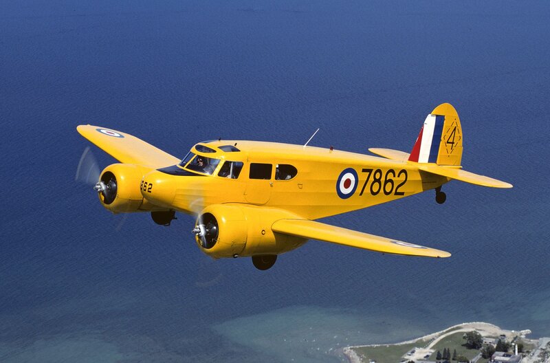 Yellow Military Aircraft — Serene