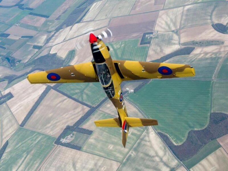 Yellow Military Jet