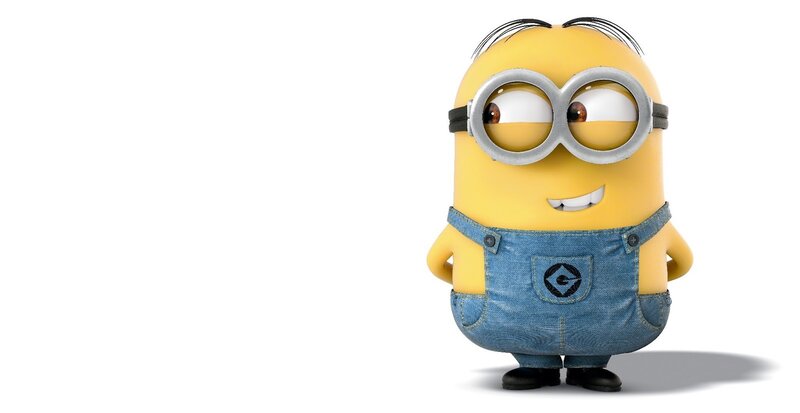 Yellow Minion Character — Playful, 3d Render, Glasses