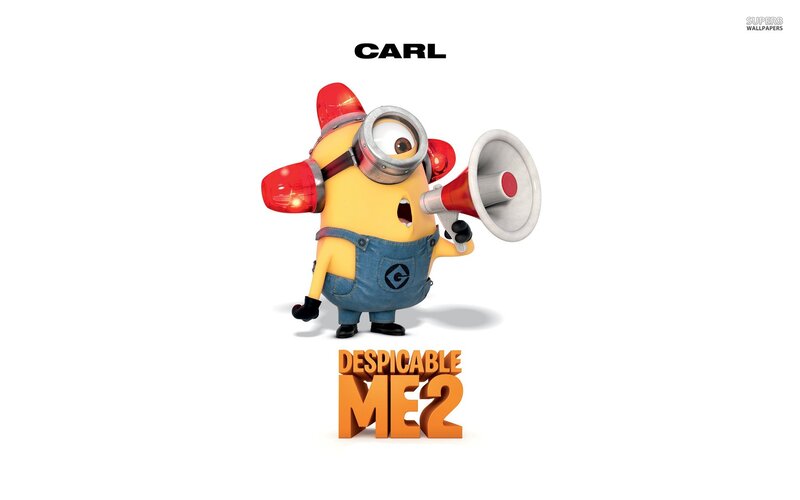 Yellow Minion with Megaphone