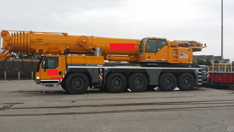 Yellow Mobile Crane — Industrial, Photograph