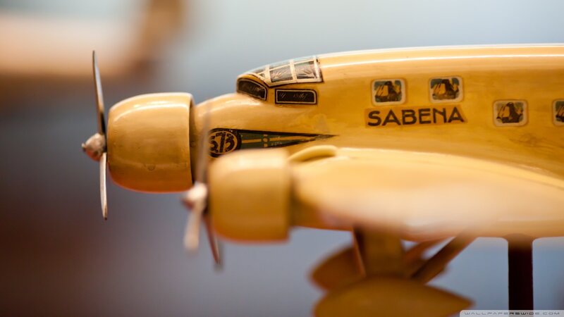 Yellow Model Airplane — Neutral, Photograph