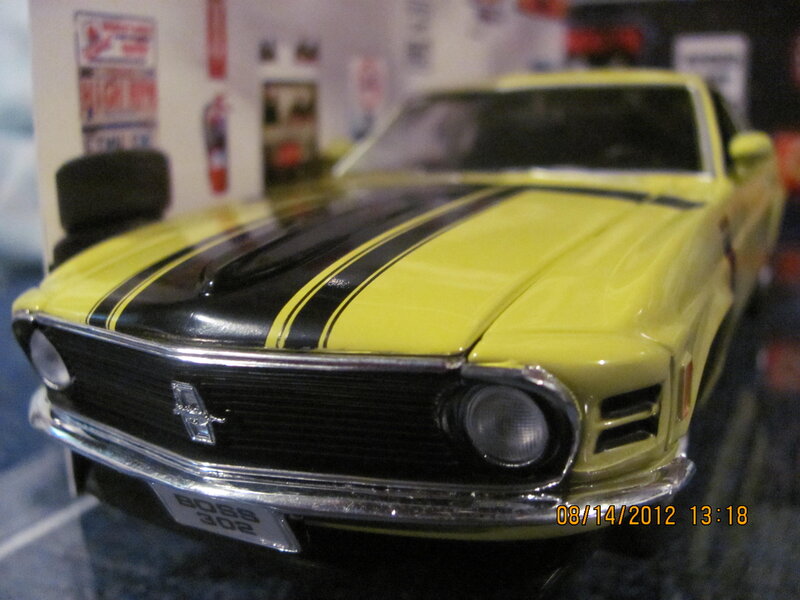 Yellow Model Car