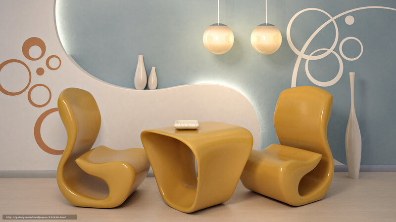 Yellow Modern Furniture Set