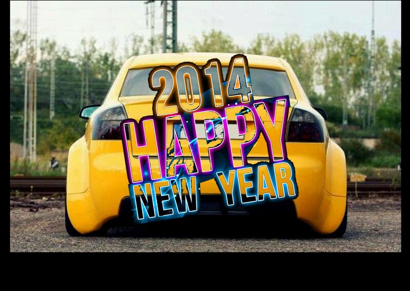 Yellow Modified Car — Festive