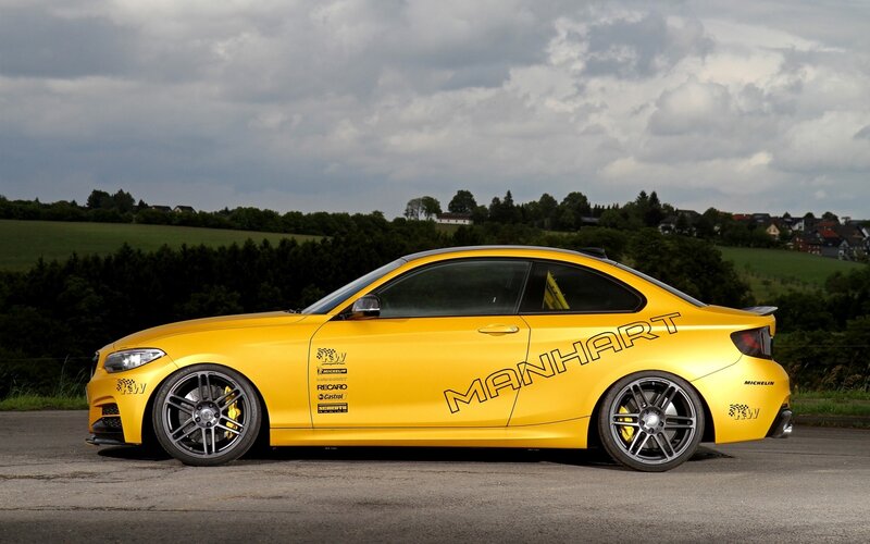 Yellow Modified Coupe — Dramatic