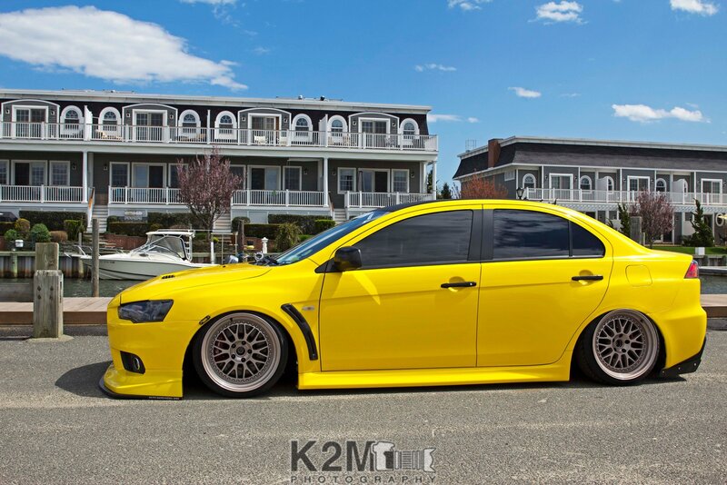 Yellow Modified Sedan — Bright