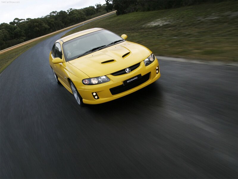 Yellow Monaro Car — Dynamic, Afternoon