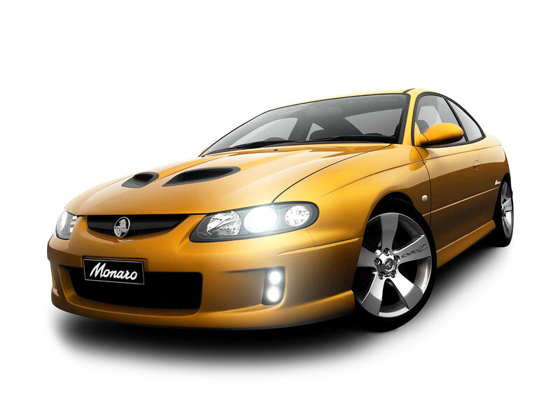 Yellow Monaro Car