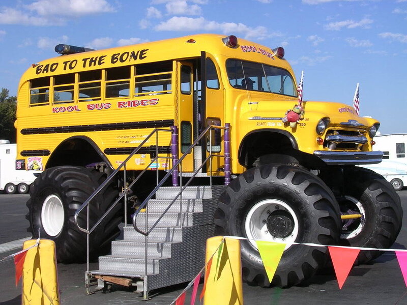 Yellow Monster Bus