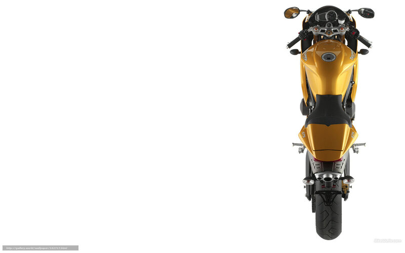 Yellow Motorcycle — Neutral, Photograph, Seat