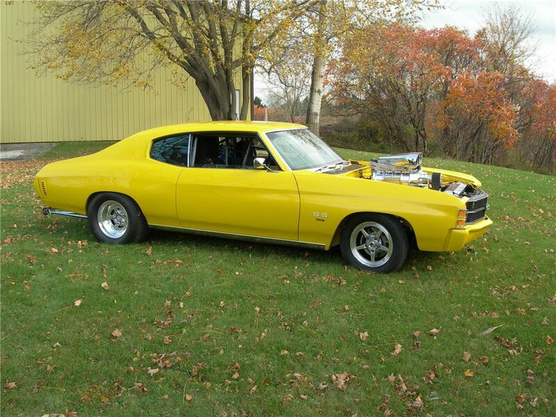 Yellow Muscle Car — Calm