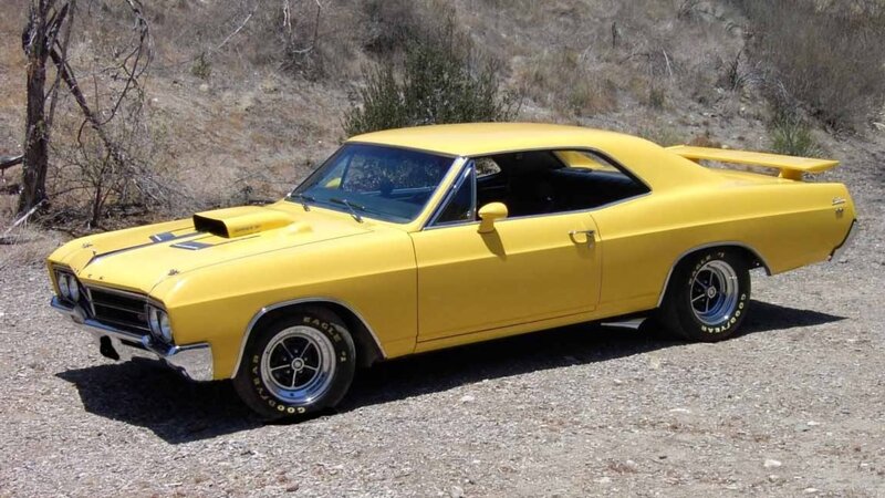 Yellow Muscle Car — Dusty