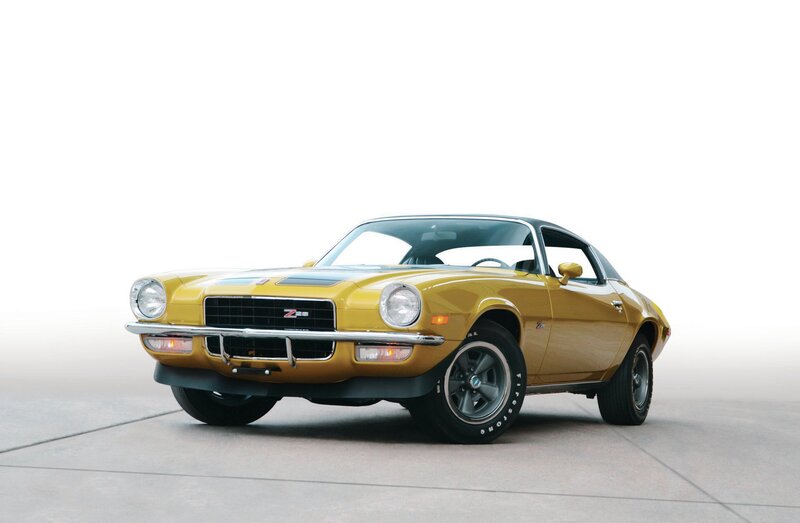 Yellow Muscle Car — Gold, Neutral