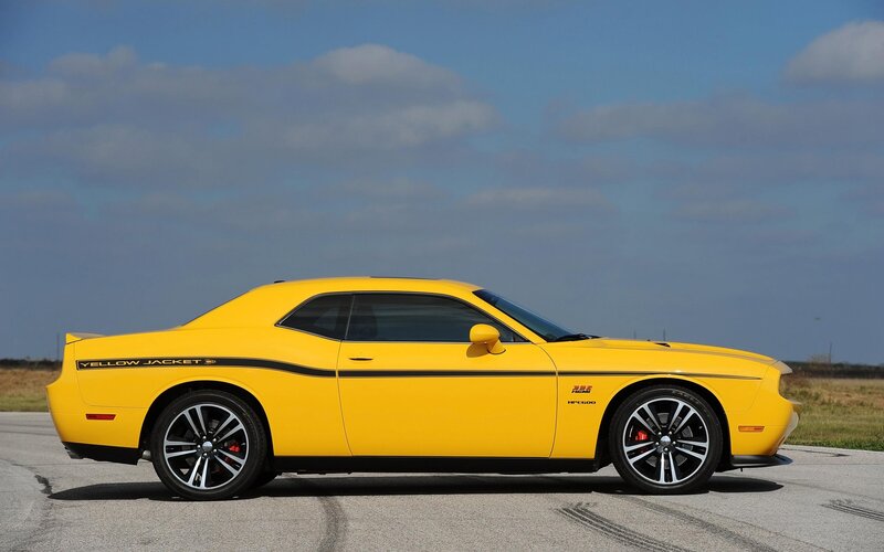 Yellow Muscle Car — Open