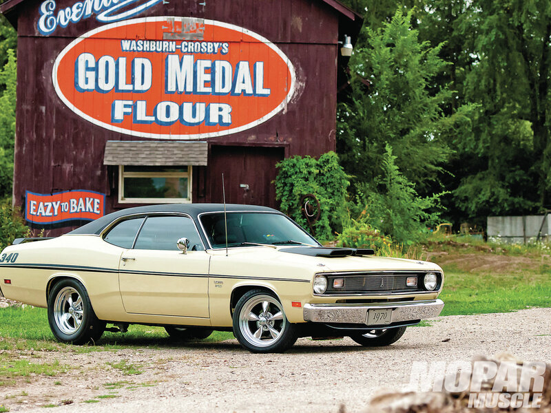 Yellow Muscle Car — Rural