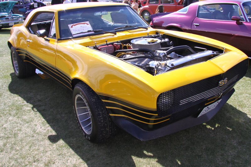 Yellow Muscle Car — Showcase