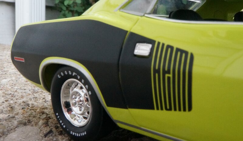 Yellow Muscle Car — Static, Photograph