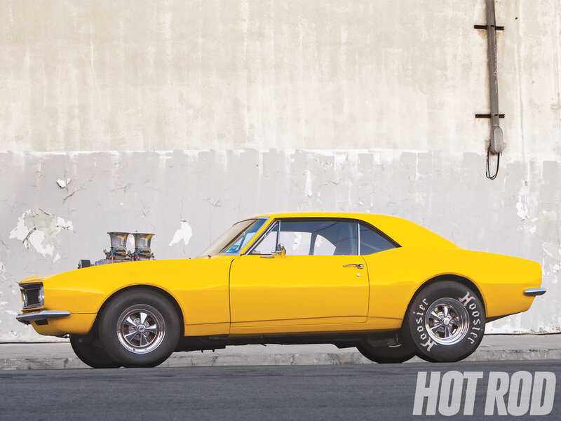 Yellow Muscle Car — Static