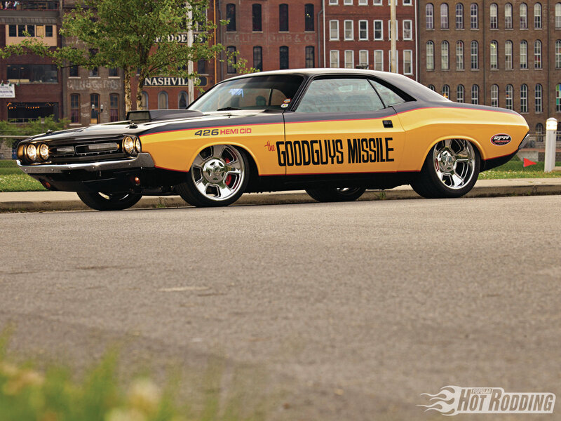 Yellow Muscle Car — Urban