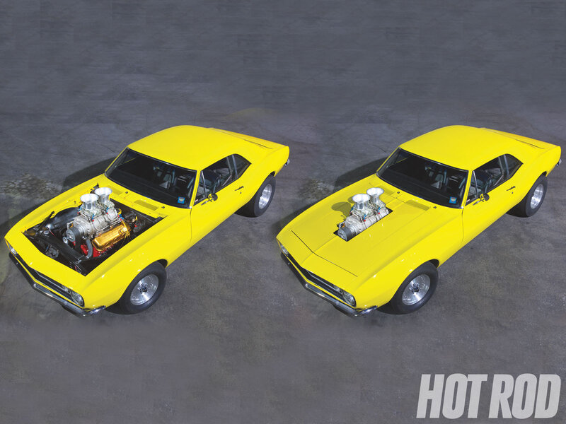 Yellow Muscle Cars