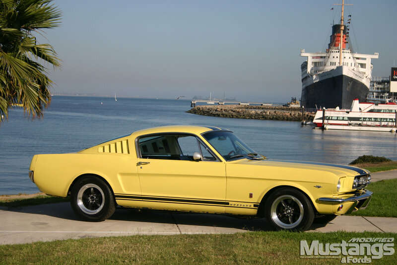 Yellow Mustang Car — Serene