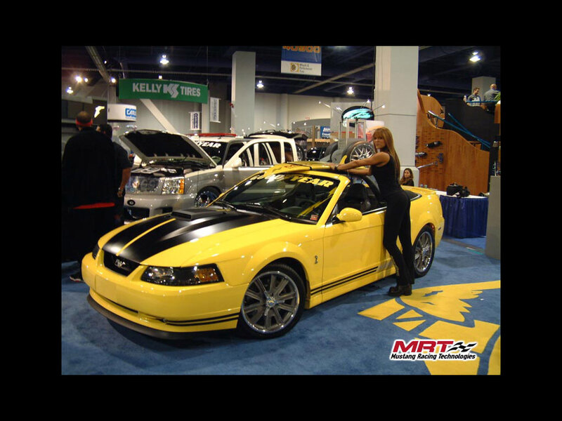 Yellow Mustang Convertible — Neutral