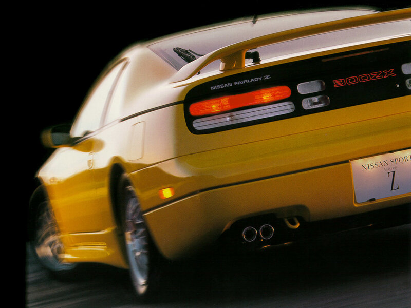 Yellow Nissan Fairlady Z